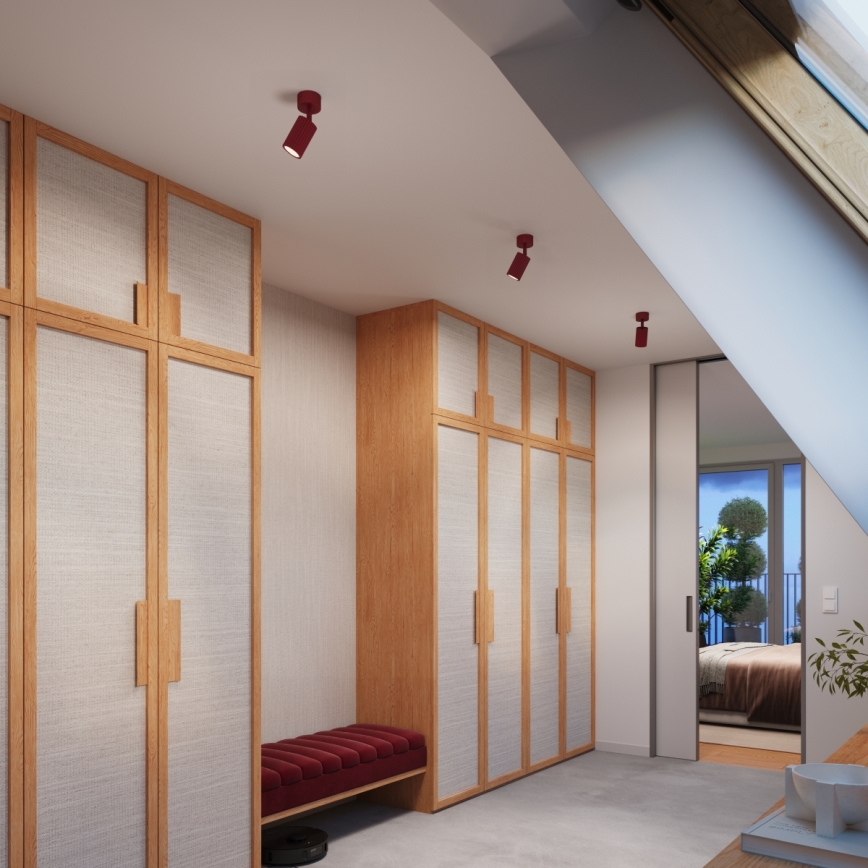 Brilagi - LED točkovna svetilka CRESTO 1xGU10/10W/230V bordo