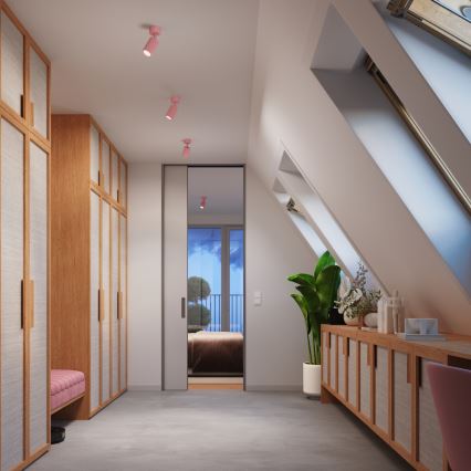 Brilagi - LED točkovna svetilka CRESTO 1xGU10/10W/230V rožnata