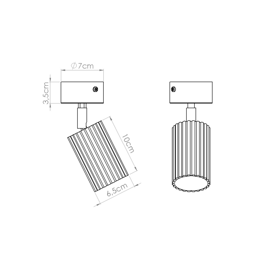 Brilagi - LED točkovna svetilka CRESTO 1xGU10/10W/230V zlata