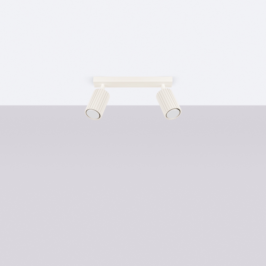 Brilagi - LED točkovna svetilka CRESTO 2xGU10/10W/230V kremna