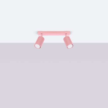 Brilagi - LED točkovna svetilka CRESTO 2xGU10/10W/230V rožnata