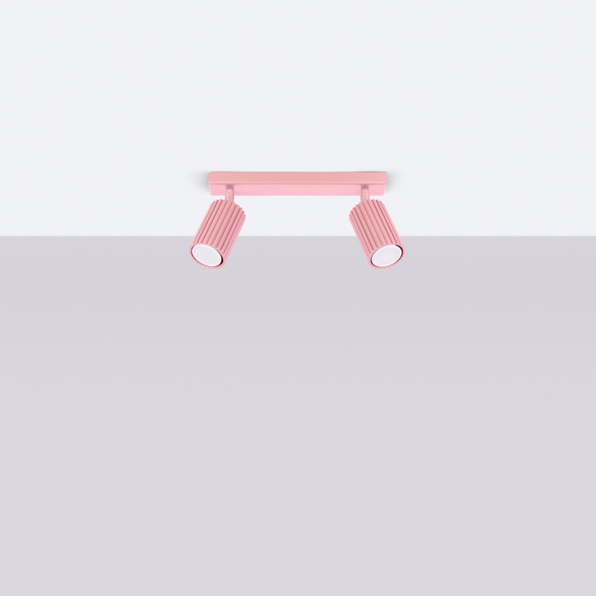 Brilagi - LED točkovna svetilka CRESTO 2xGU10/10W/230V rožnata