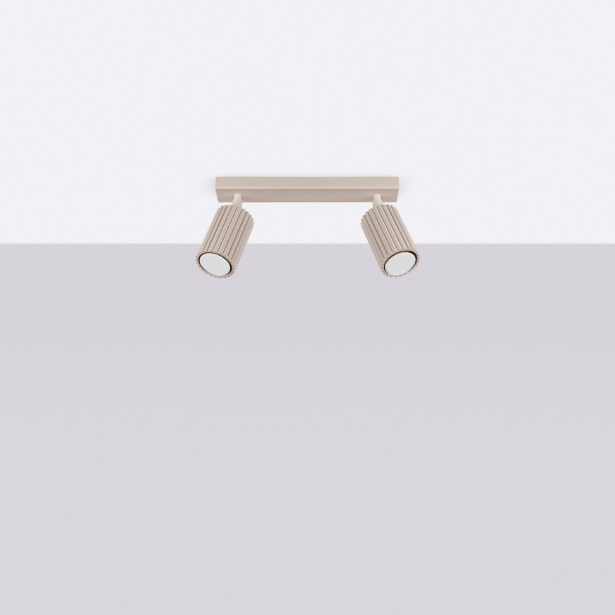 Brilagi - LED točkovna svetilka CRESTO 2xGU10/10W/230V taupe