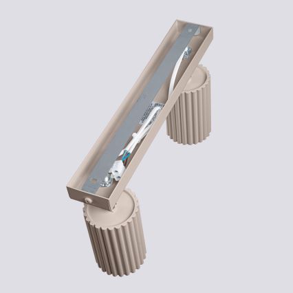 Brilagi - LED točkovna svetilka CRESTO 2xGU10/10W/230V taupe