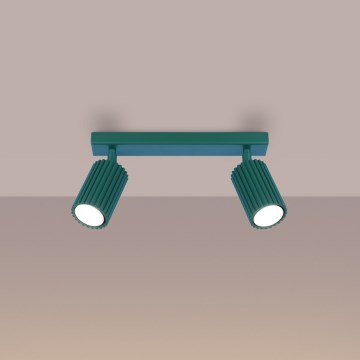 Brilagi - LED točkovna svetilka CRESTO 2xGU10/10W/230V turkizna