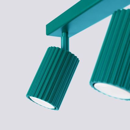 Brilagi - LED točkovna svetilka CRESTO 2xGU10/10W/230V turkizna