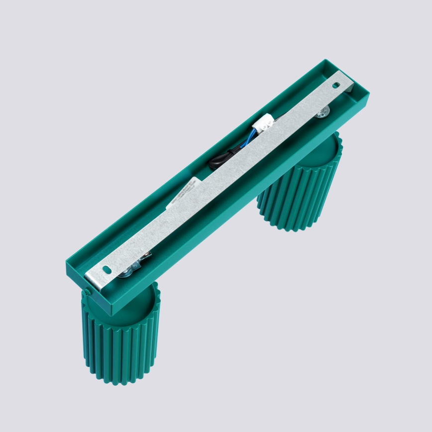 Brilagi - LED točkovna svetilka CRESTO 2xGU10/10W/230V turkizna