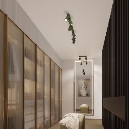 Brilagi - LED točkovna svetilka CRESTO 2xGU10/10W/230V zelena