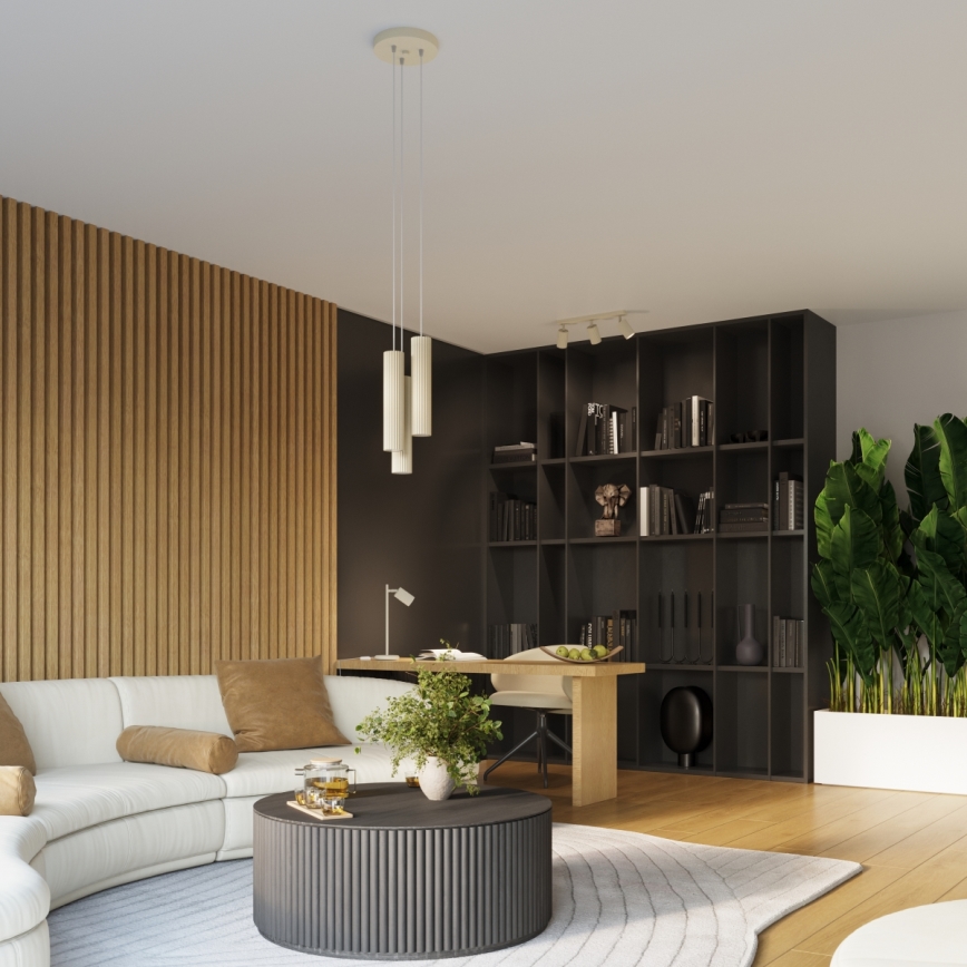 Brilagi - LED točkovna svetilka CRESTO 3xGU10/10W/230V kremna