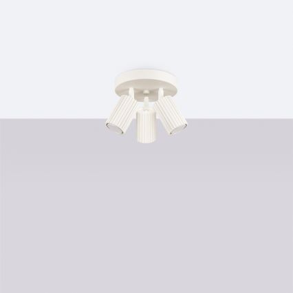 Brilagi - LED točkovna svetilka CRESTO 3xGU10/10W/230V kremna