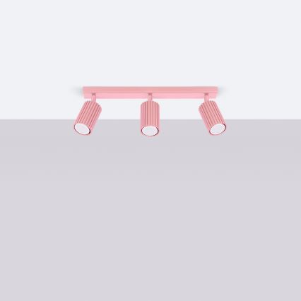 Brilagi - LED točkovna svetilka CRESTO 3xGU10/10W/230V rožnata