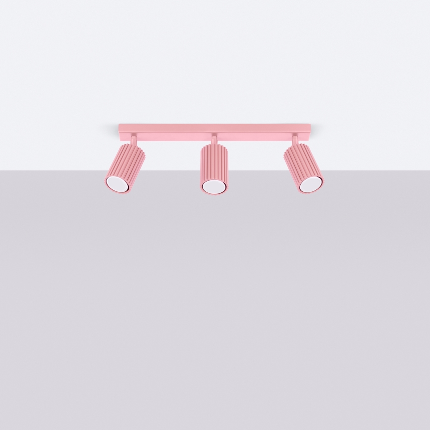 Brilagi - LED točkovna svetilka CRESTO 3xGU10/10W/230V rožnata