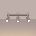 Brilagi - LED točkovna svetilka CRESTO 3xGU10/10W/230V taupe