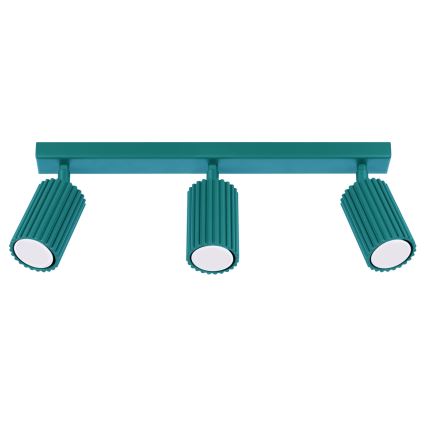 Brilagi - LED točkovna svetilka CRESTO 3xGU10/10W/230V turkizna