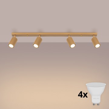 Brilagi - LED točkovna svetilka CRESTO 4xGU10/10W/230V zlata