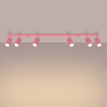 Brilagi - LED točkovna svetilka CRESTO 6xGU10/10W/230V rožnata