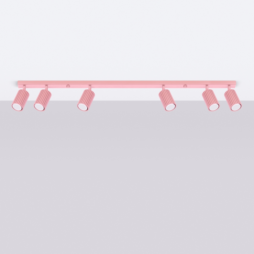 Brilagi - LED točkovna svetilka CRESTO 6xGU10/10W/230V rožnata