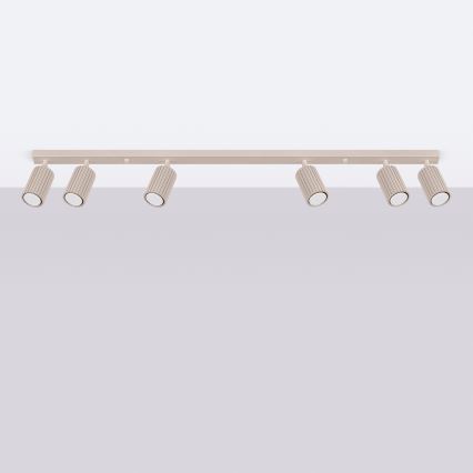 Brilagi - LED točkovna svetilka CRESTO 6xGU10/10W/230V taupe