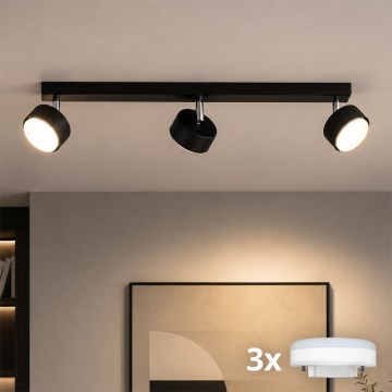 Brilagi - LED točkovna svetilka MONO 3xGX53/30W/230V črna