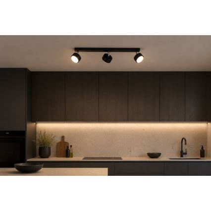 Brilagi - LED točkovna svetilka MONO 3xGX53/30W/230V črna