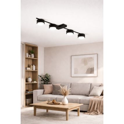 Brilagi - LED točkovna svetilka MONO 4xGX53/30W/230V črna