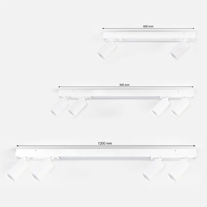 Brilagi - LED točkovna svetilka SELE 4xGU10/30W/230V + LED/25W bela