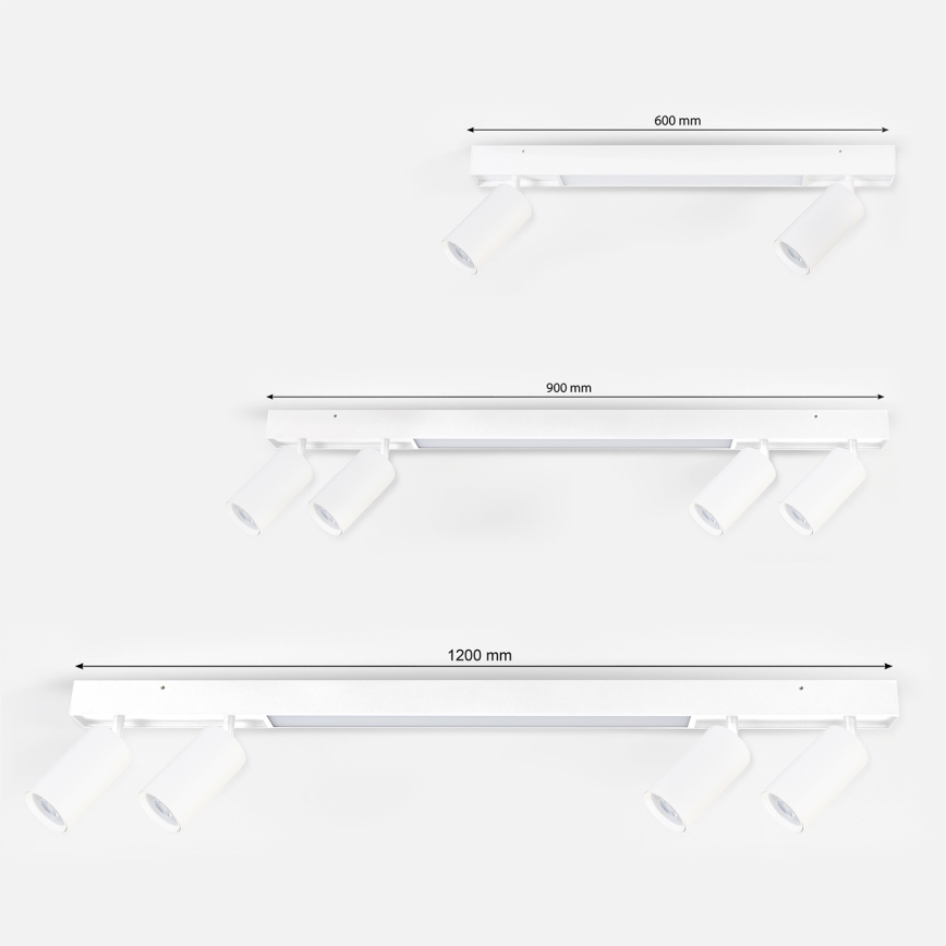 Brilagi - LED točkovna svetilka SELE 4xGU10/30W/230V + LED/25W bela