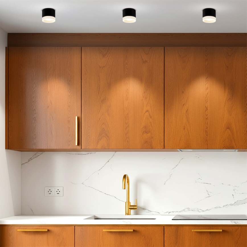 Brilagi - LED Točkovna svetilka SMOOTH 1xGX53/15W/230V črna