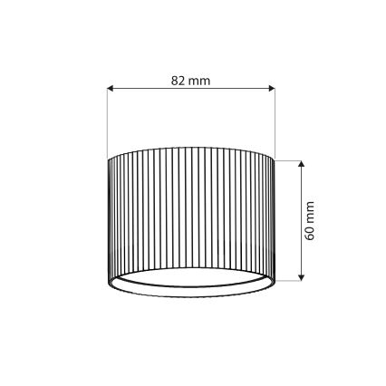 Brilagi - LED Točkovna svetilka STRIPY 1xGX53/15W/230V bež