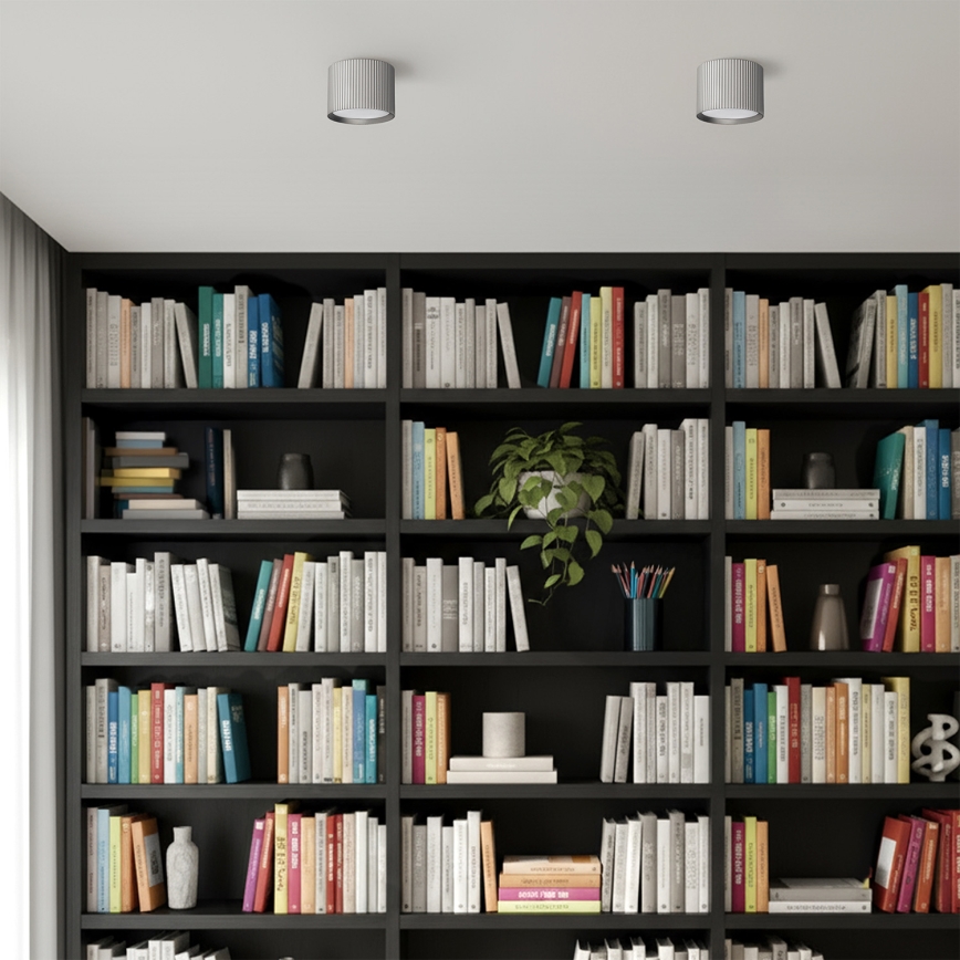 Brilagi - LED Točkovna svetilka STRIPY 1xGX53/15W/230V srebrna