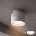 BRILAGI - LED točkovno svetilo BACKLIT 1xGX53/15W/230V + LED/3W premer 8 cm bela