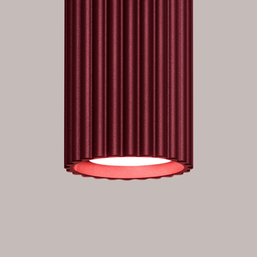 Brilagi - LED točkovno svetilo CRESTO 1xGU10/10W/230V 10 cm bordo