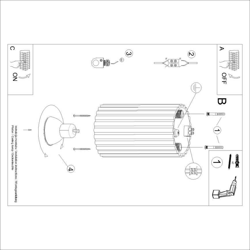 Brilagi - LED točkovno svetilo CRESTO 1xGU10/10W/230V 10 cm bordo