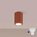 BRILAGI - LED točkovno svetilo CRESTO 1xGU10/10W/230V 10 cm oranžno
