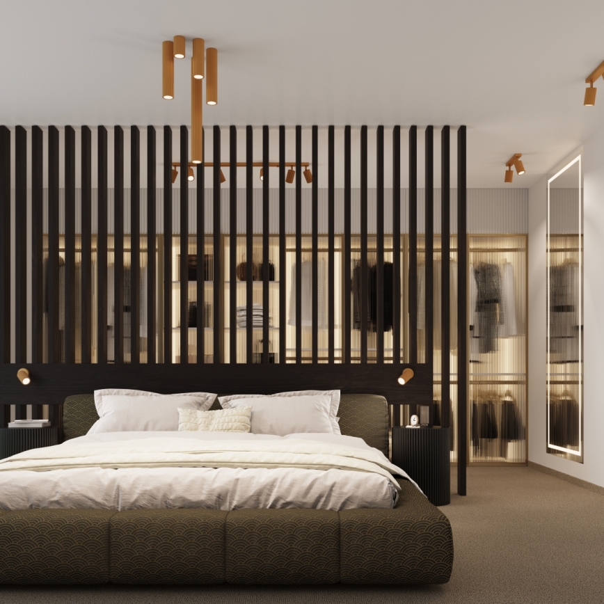 Brilagi - LED točkovno svetilo CRESTO 1xGU10/10W/230V 30 cm zlato