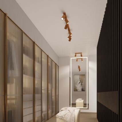 Brilagi - LED točkovno svetilo CRESTO 1xGU10/10W/230V 30 cm zlato