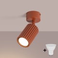 BRILAGI - LED točkovno svetilo CRESTO 1xGU10/10W/230V oranžno