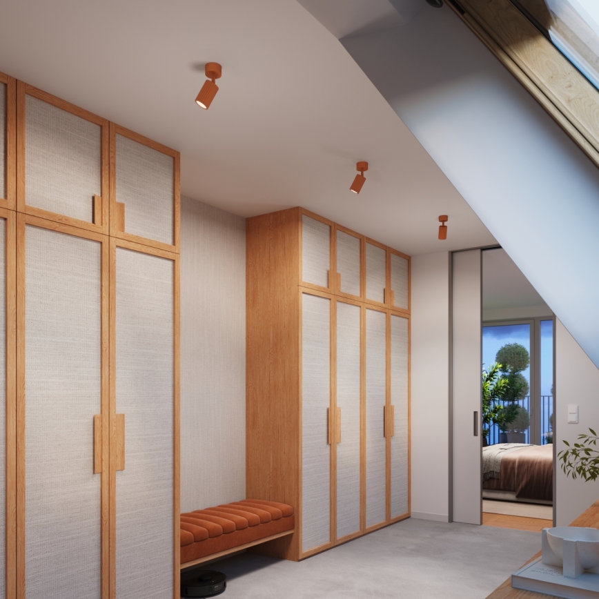 Brilagi - LED točkovno svetilo CRESTO 1xGU10/10W/230V rdeče