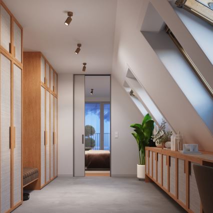 Brilagi - LED točkovno svetilo CRESTO 1xGU10/10W/230V rjavo