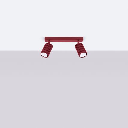 Brilagi - LED točkovno svetilo CRESTO 2xGU10/10W/230V bordo