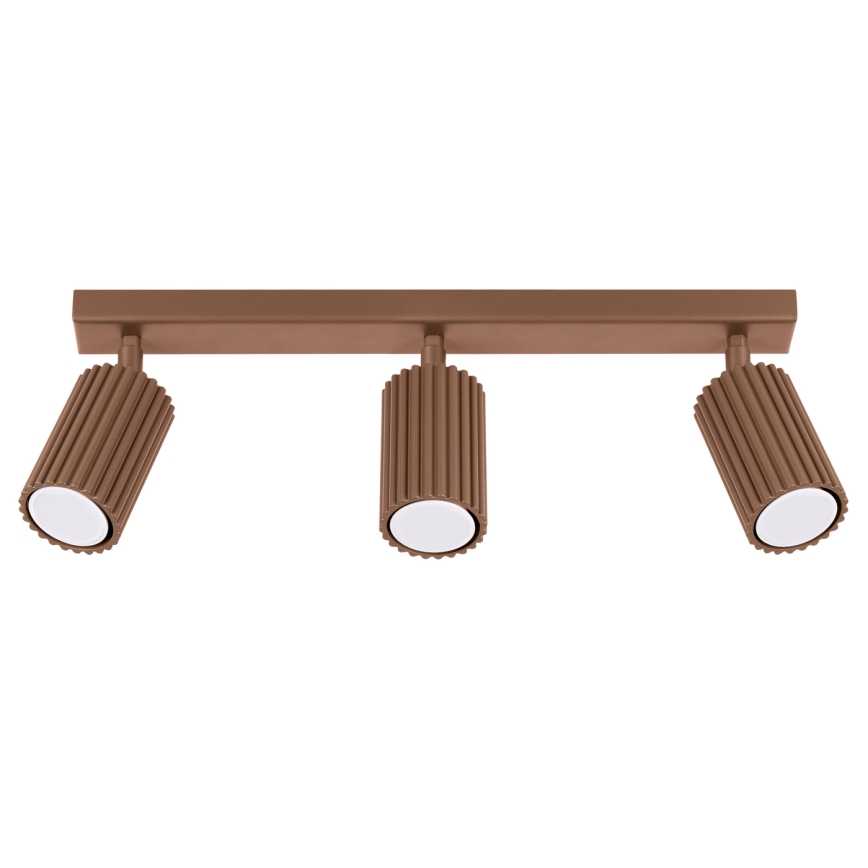 Brilagi - LED točkovno svetilo CRESTO 3xGU10/10W/230V rjavo