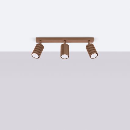 Brilagi - LED točkovno svetilo CRESTO 3xGU10/10W/230V rjavo