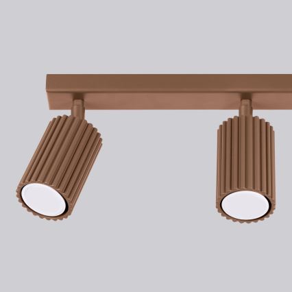 Brilagi - LED točkovno svetilo CRESTO 3xGU10/10W/230V rjavo
