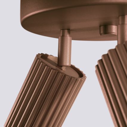 Brilagi - LED točkovno svetilo CRESTO 3xGU10/10W/230V rjavo