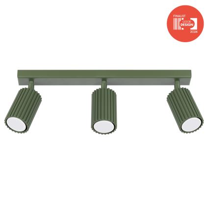 Brilagi - LED točkovno svetilo CRESTO 3xGU10/10W/230V zeleno