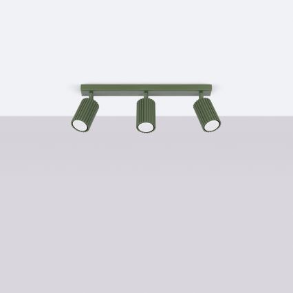 Brilagi - LED točkovno svetilo CRESTO 3xGU10/10W/230V zeleno