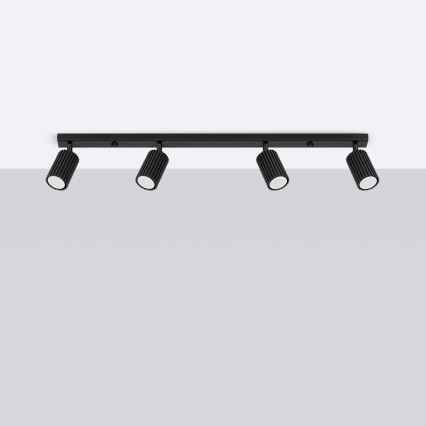 Brilagi - LED točkovno svetilo CRESTO 4xGU10/10W/230V črno