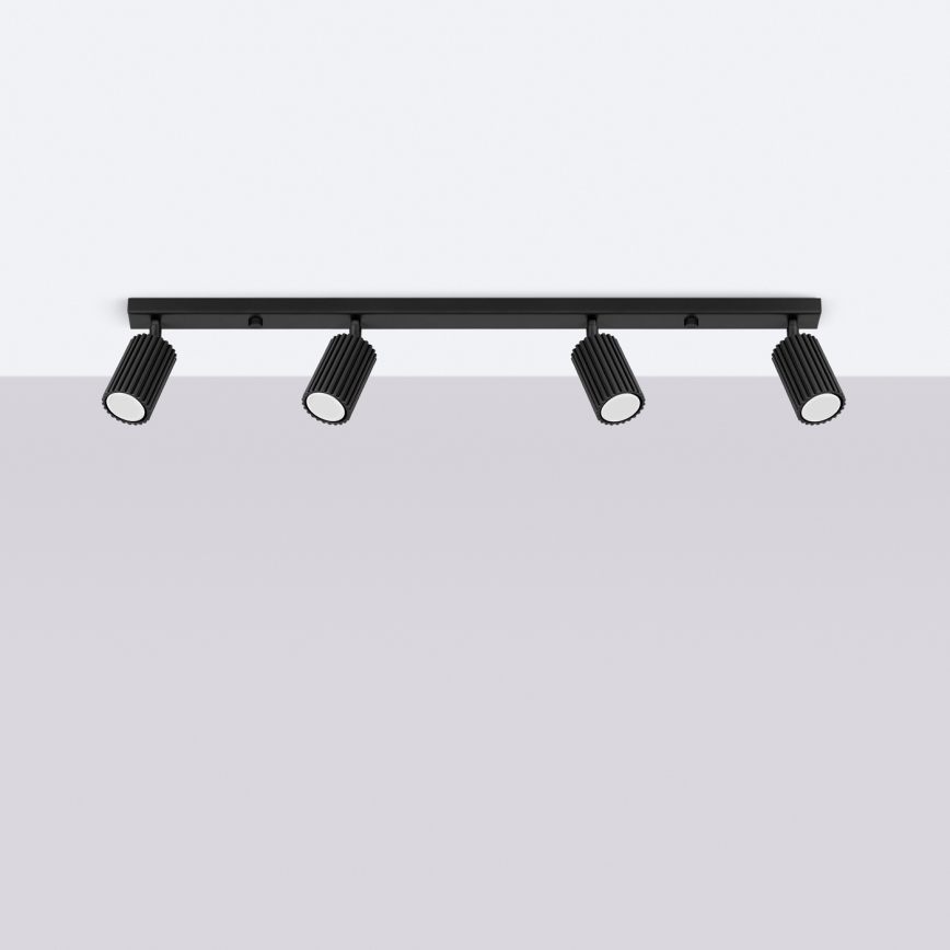 Brilagi - LED točkovno svetilo CRESTO 4xGU10/10W/230V črno