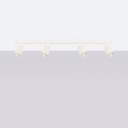 Brilagi - LED točkovno svetilo CRESTO 4xGU10/10W/230V kremno