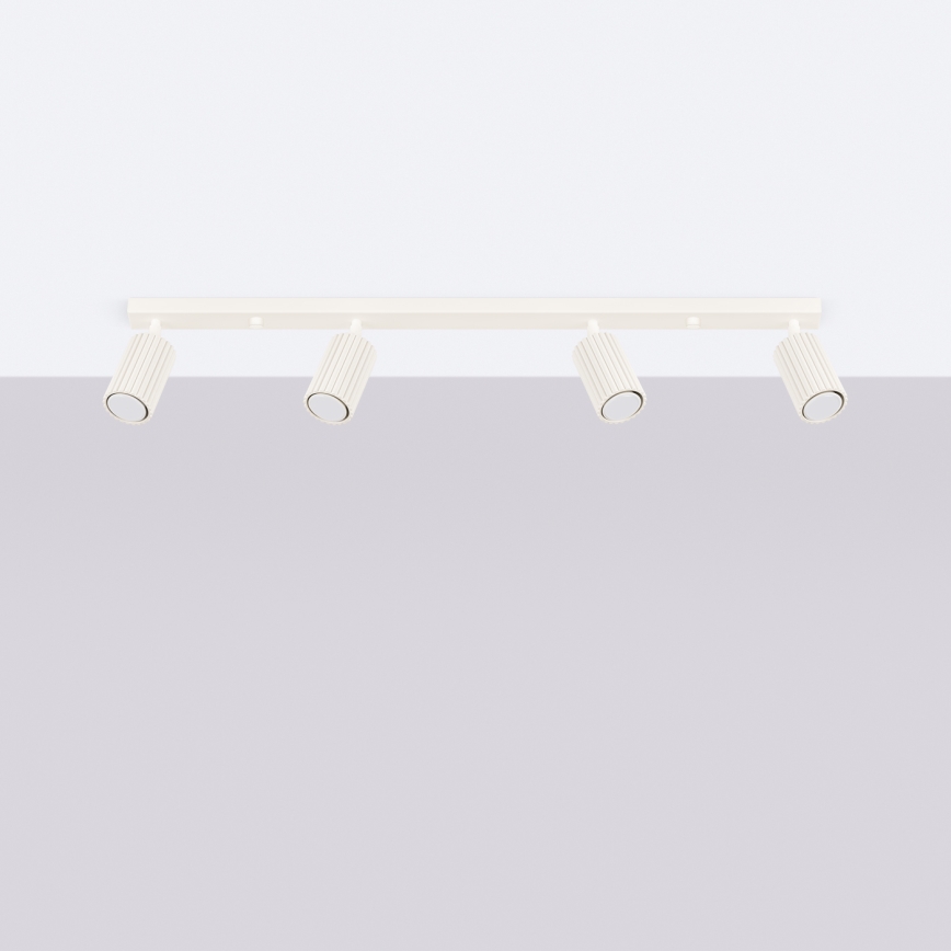 Brilagi - LED točkovno svetilo CRESTO 4xGU10/10W/230V kremno